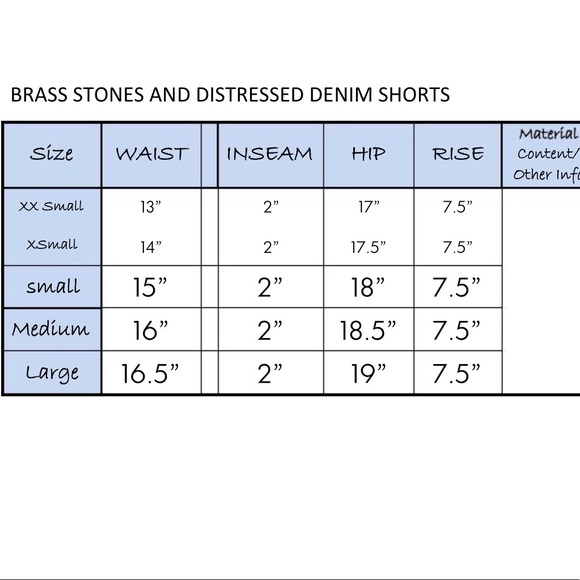 JEAN SHORT -BRASS STONES DISTRESSED 1 left - Picture 3 of 8